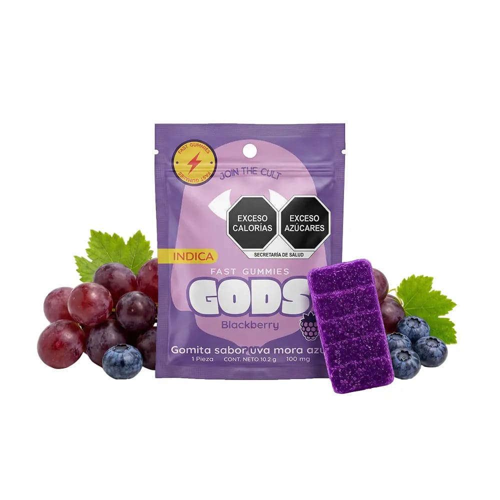 Fast Gummies Black Berry